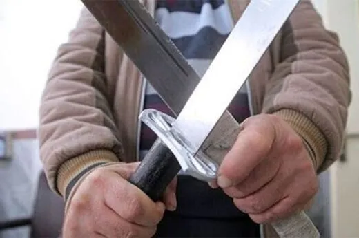 قمه کشی و تیراندازی در شب عاشورا + فلم