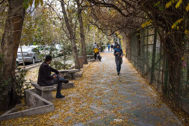 بارش باران در تهران آغاز شده است