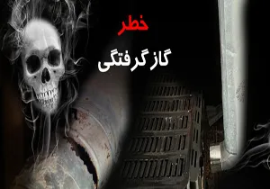 گاز گرفتگی ۳۰ تن در روستای لوشکان تاکستان