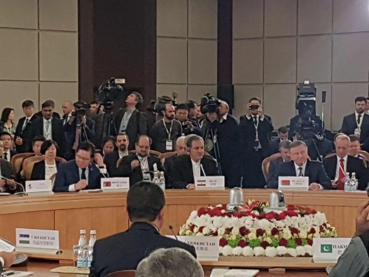آغاز به کار اجلاس سازمان همکاری شانگهای با حضور جهانگیری