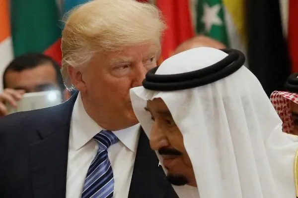 تحقیر مجدد پادشاه عربستان توسط ترامپ