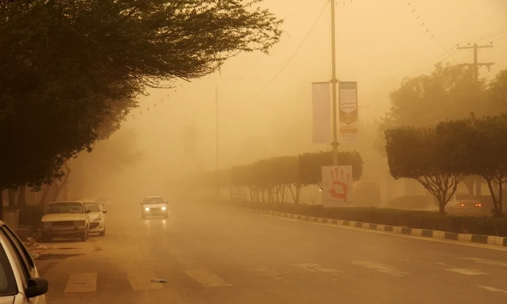 اهواز در محاصره کانون تولید گرد و غبار