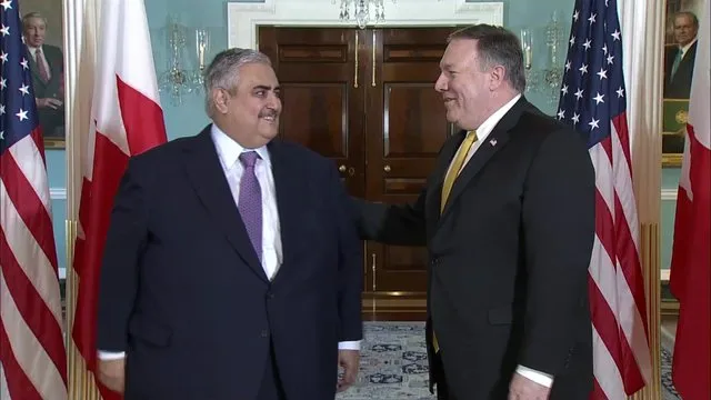 رایزنی پمپئو و وزیر خارجه بحرین درباره ایران