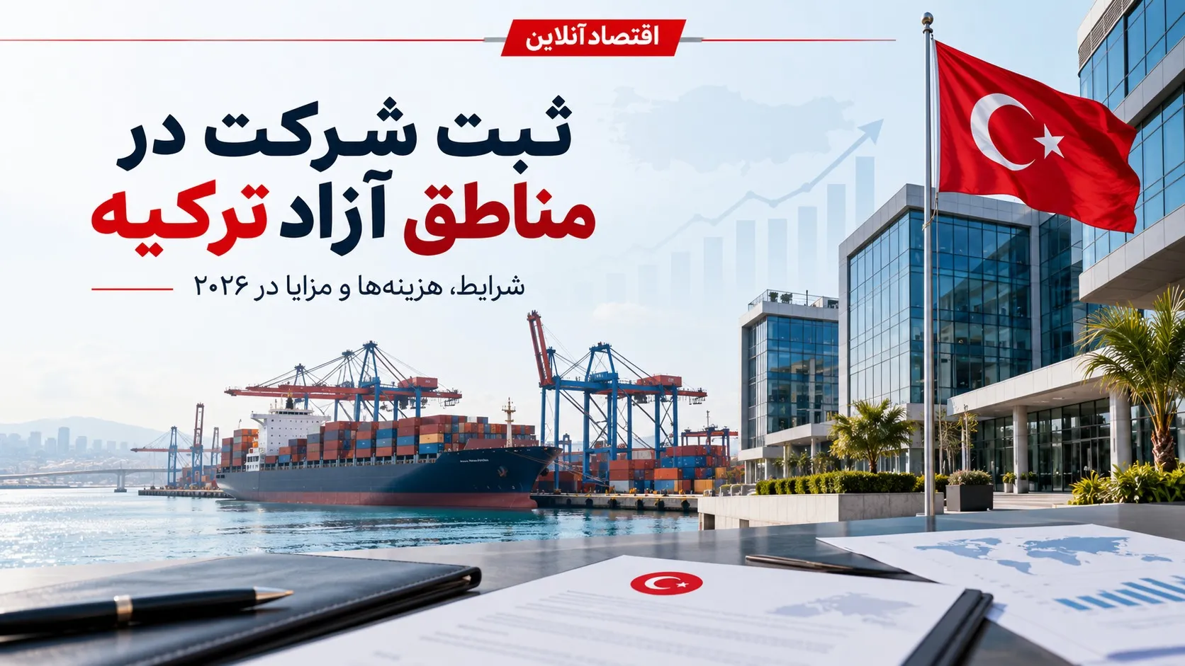 ثبت شرکت در مناطق آزاد ترکیه؛ شرایط، هزینه&zwnj;ها و مزایا در ۲۰۲۶ 
