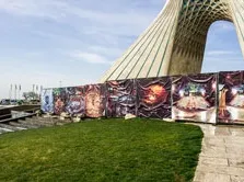 نماد تهران سوراخ شده! +عکس
