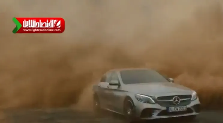 تیزر تبلیغاتی جالب و زیبای مرسدس بنز c-class +فیلم