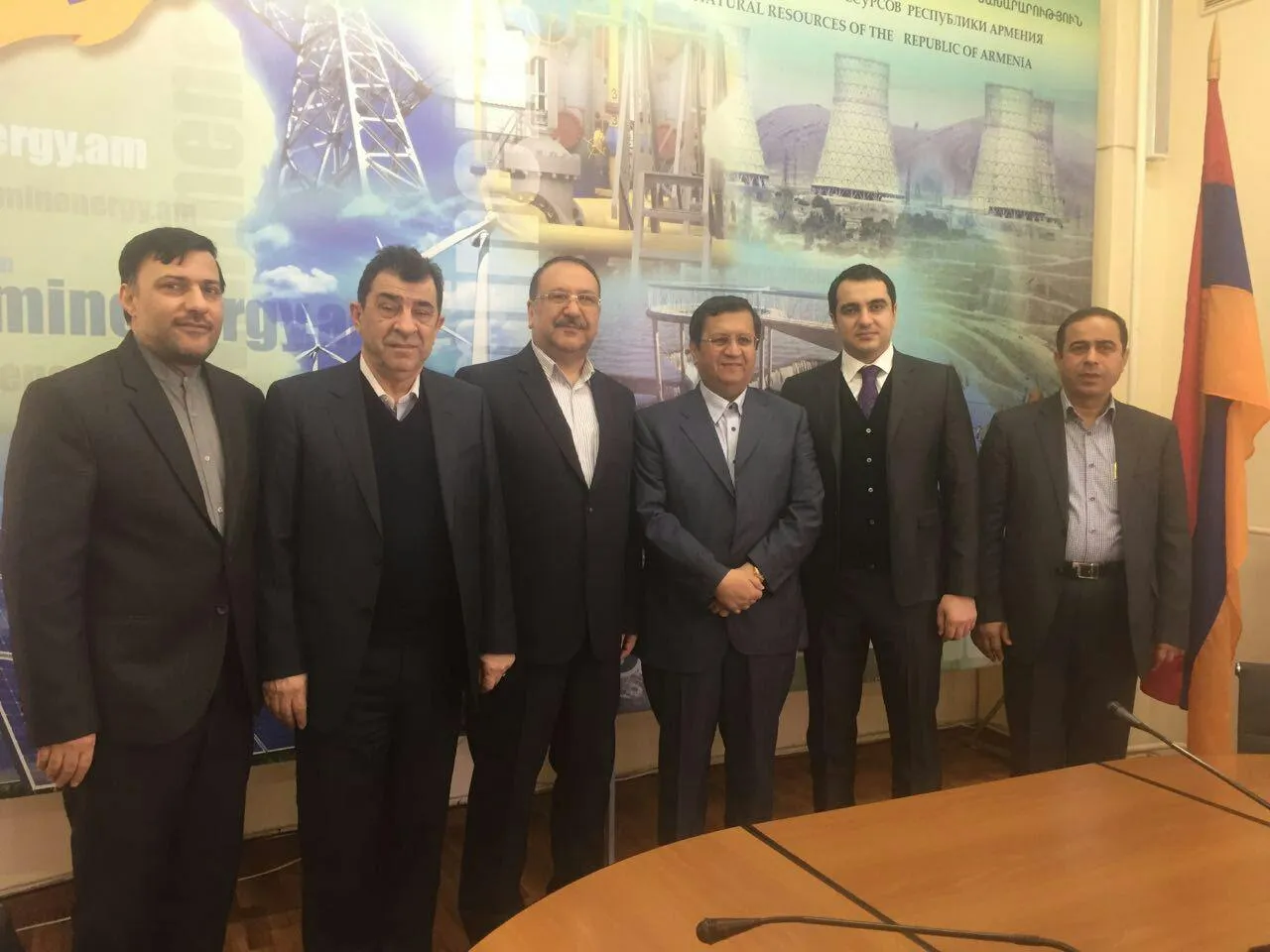 دیدار رئیس کل بیمه مرکزی و هیات همراه با معاون وزیر زیر ساختهای انرژی ارمنستان