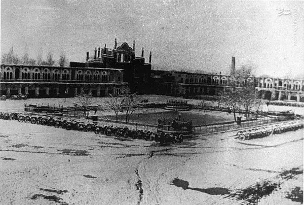 میدان توپخانه در دوره قاجار +عکس