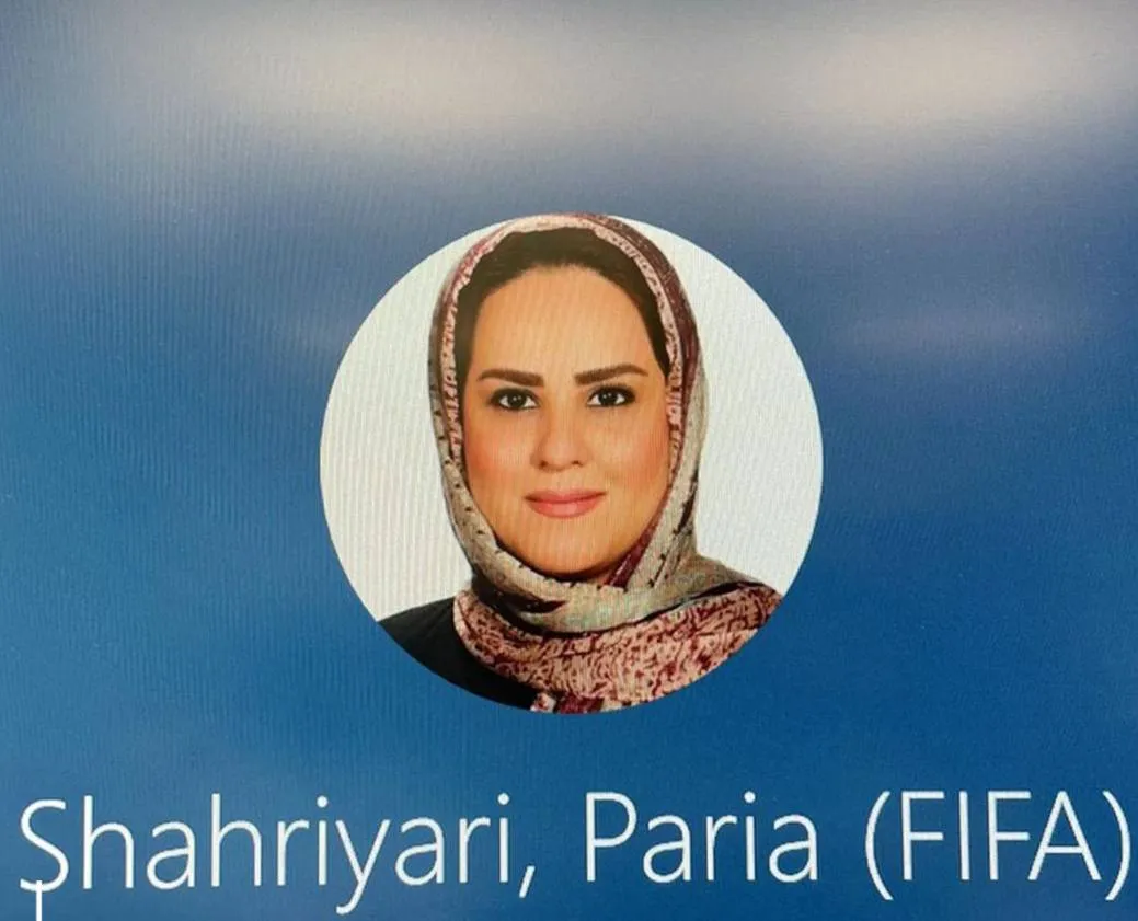 اولین مدیر زن ایرانی عضو فیفا شد