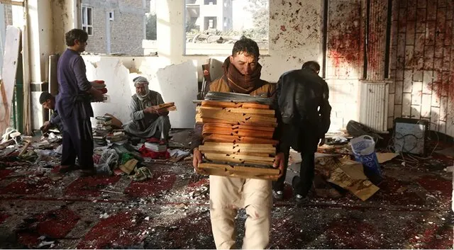 ده‌ها کشته و زخمی در انفجار یک مسجد در افغانستان
