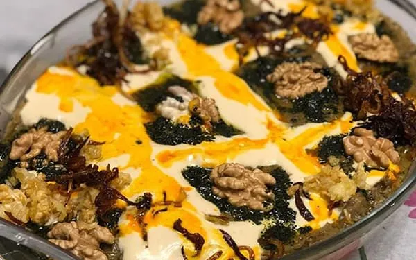 طرز تهیه کشک بادمجان خانگی با پخت و نکات بی نظیر شمالی ها