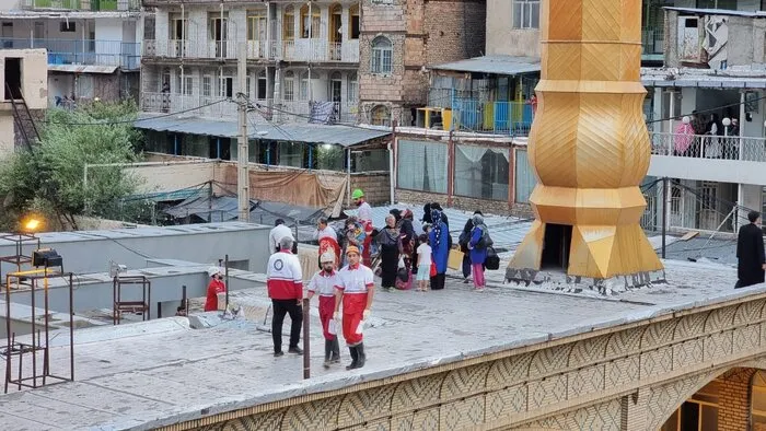 بارش شدید باران در امام‌زاده داوود؛ باز هم سیل در راه است؟