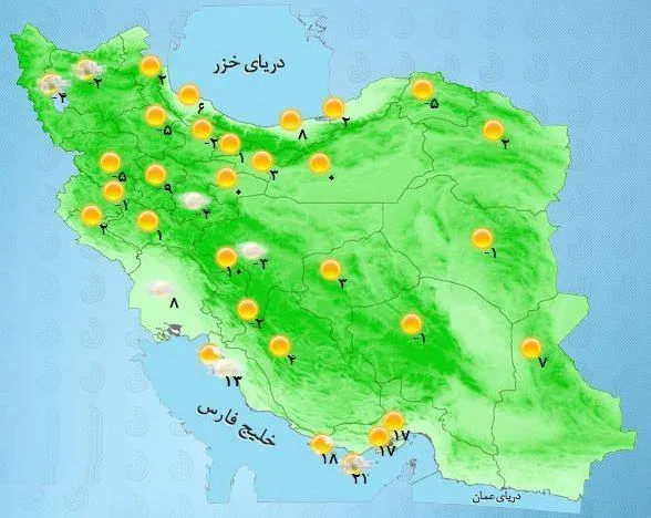 افزایش غلظت آلاینده&zwnj;های جوی تا چهارشنبه