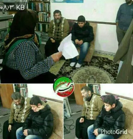 دلجویی امام جمعه فومن از خانواده پیرزن سبزی فروش +عکس