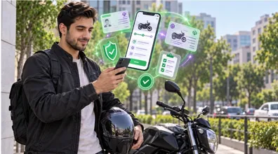 خرید-بیمه-موتورسیکلت-با-اپلیکیشن-مدارک-و-مراحل-خرید