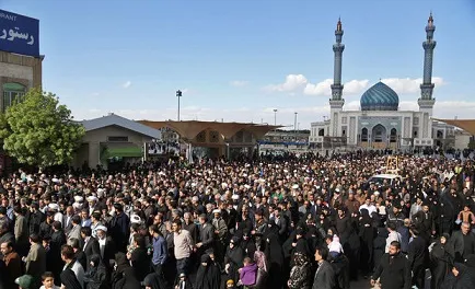 مراسم‌ترحیم‌خواهر‌مقام معظم رهبری +عکس