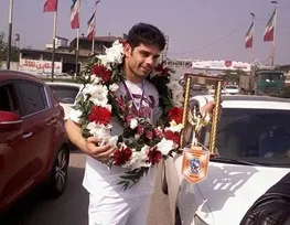 مرگ یک قهرمان جهان در جاده هراز +عکس
