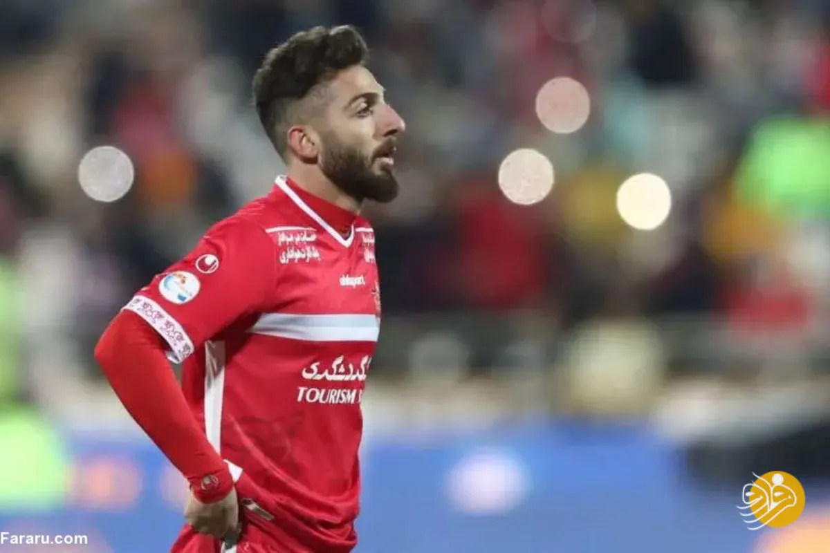 تغییر چهره مهاجم پرسپولیس پس از جراحی + عکس