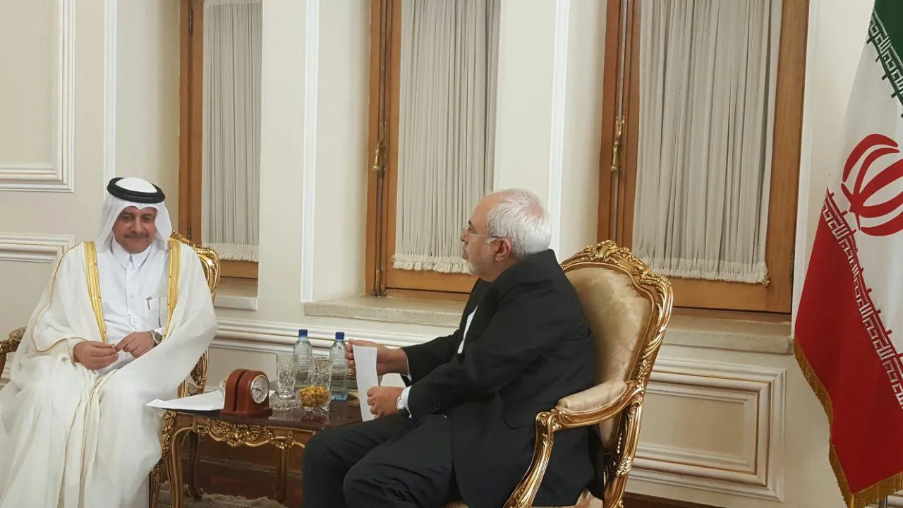 سفیر قطر در تهران با وزیر امور خارجه دیدار کرد