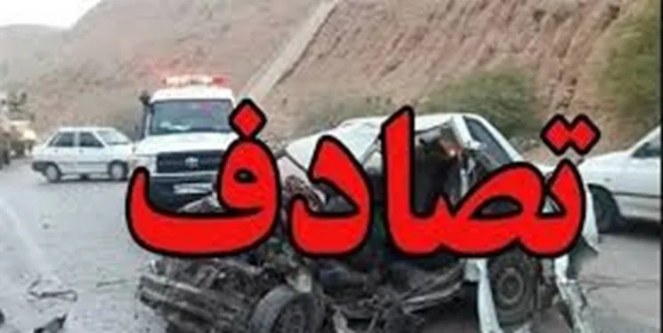 تصادف مرگبار کامیون با پراید ۶کشته و زخمی برجای گذاشت + عکس