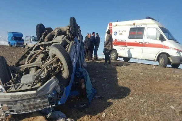 واژگونی نیسان 1کشته برجا گذاشت