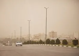 طوفان و گردوغبار مشهد را در نوردید