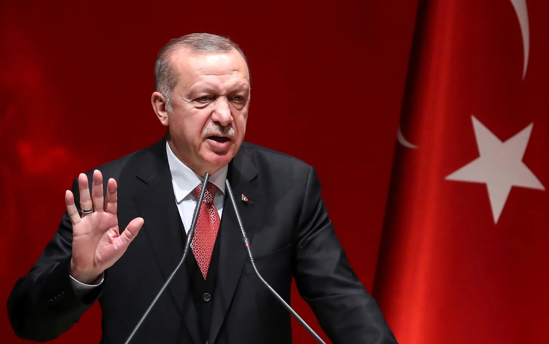 اردوغان سوگند یاد کرد + فیلم