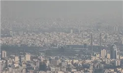 هوای تهران در شرایط ناسالم قرار گرفت