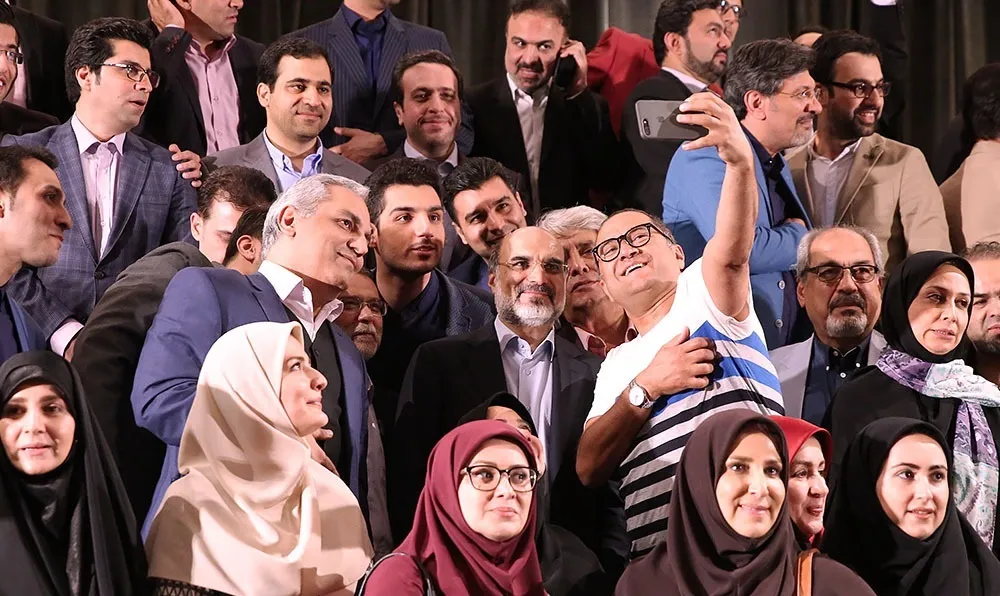 سلفی رامبد جوان و مهران مدیری با رییس‌ صداوسیما +عکس