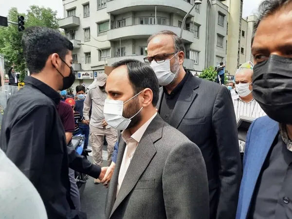 سخنگوی دولت در راهپیمایی روز قدس + عکس