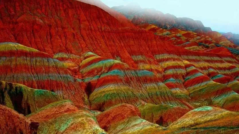 رنگی ترین نقطه گردشگری ایران + عکس