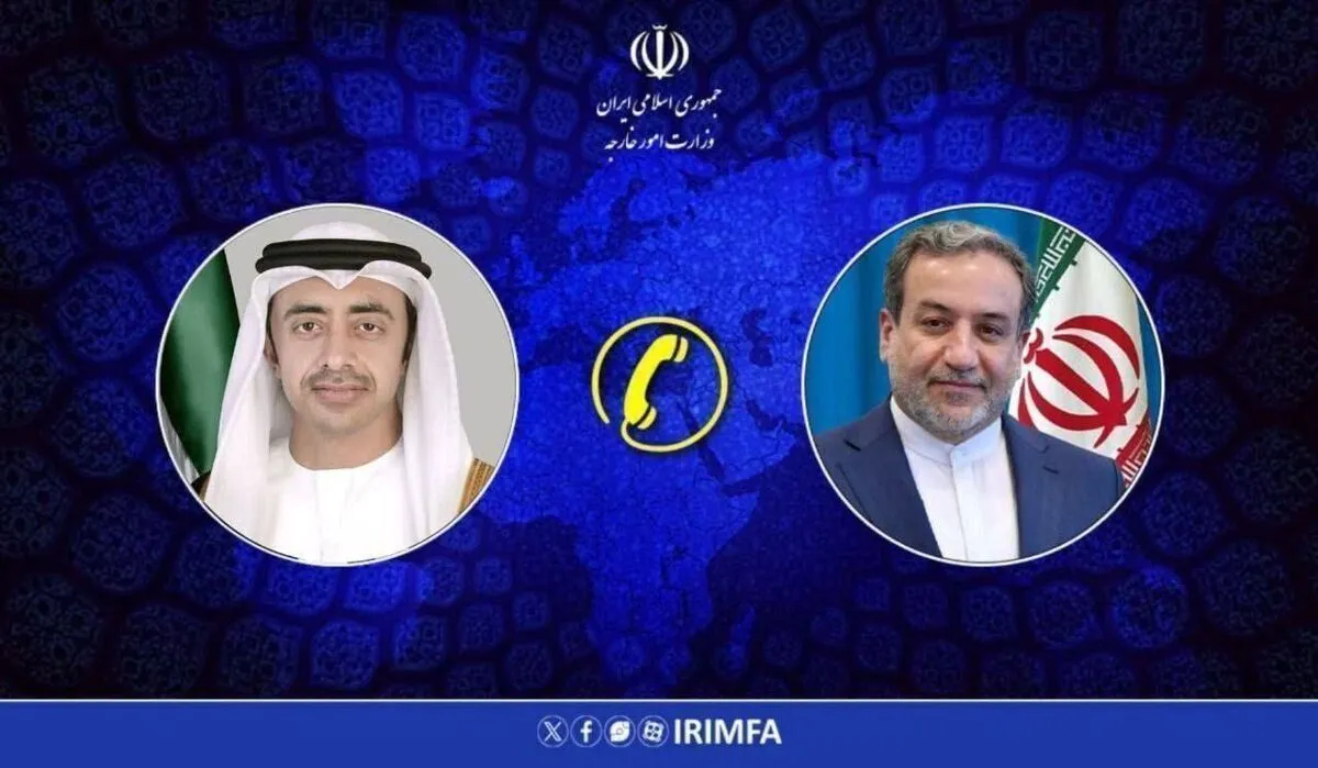 Iran, UAE discuss latest regional developments