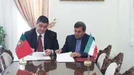 امضای لغو سند روادید بین ایران و پرتغال