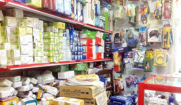 کاهش فروش ۴۰درصدی لوازم الکتریکی