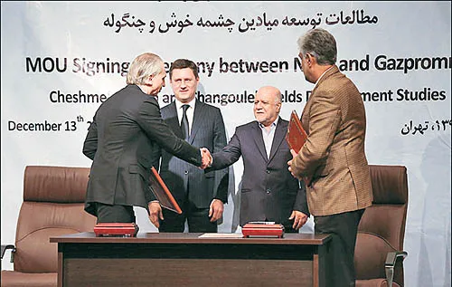 سبقت روسیه از سرمایه گذاران خارجی در ایران