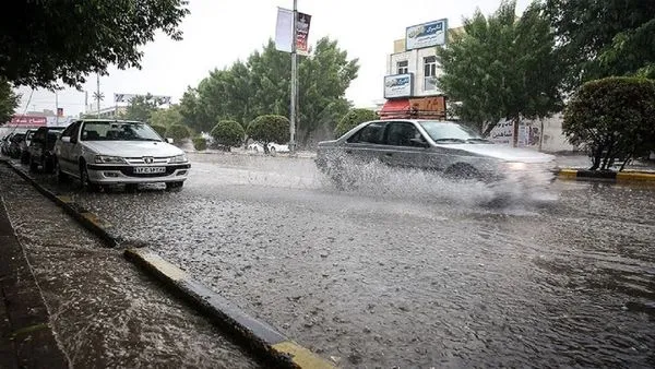 آبگرفتگی معابر زاهدان + فیلم