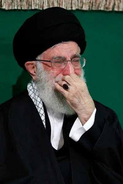 عزاداری‌شام‌غریبان‌درمحضررهبرانقلاب+عکس