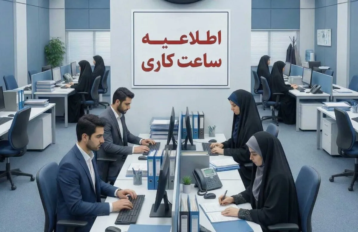 فوری / ساعت کاری ادارات به دلیل گرما تغییر کرد + جزییات تیر ۱۴۰۵