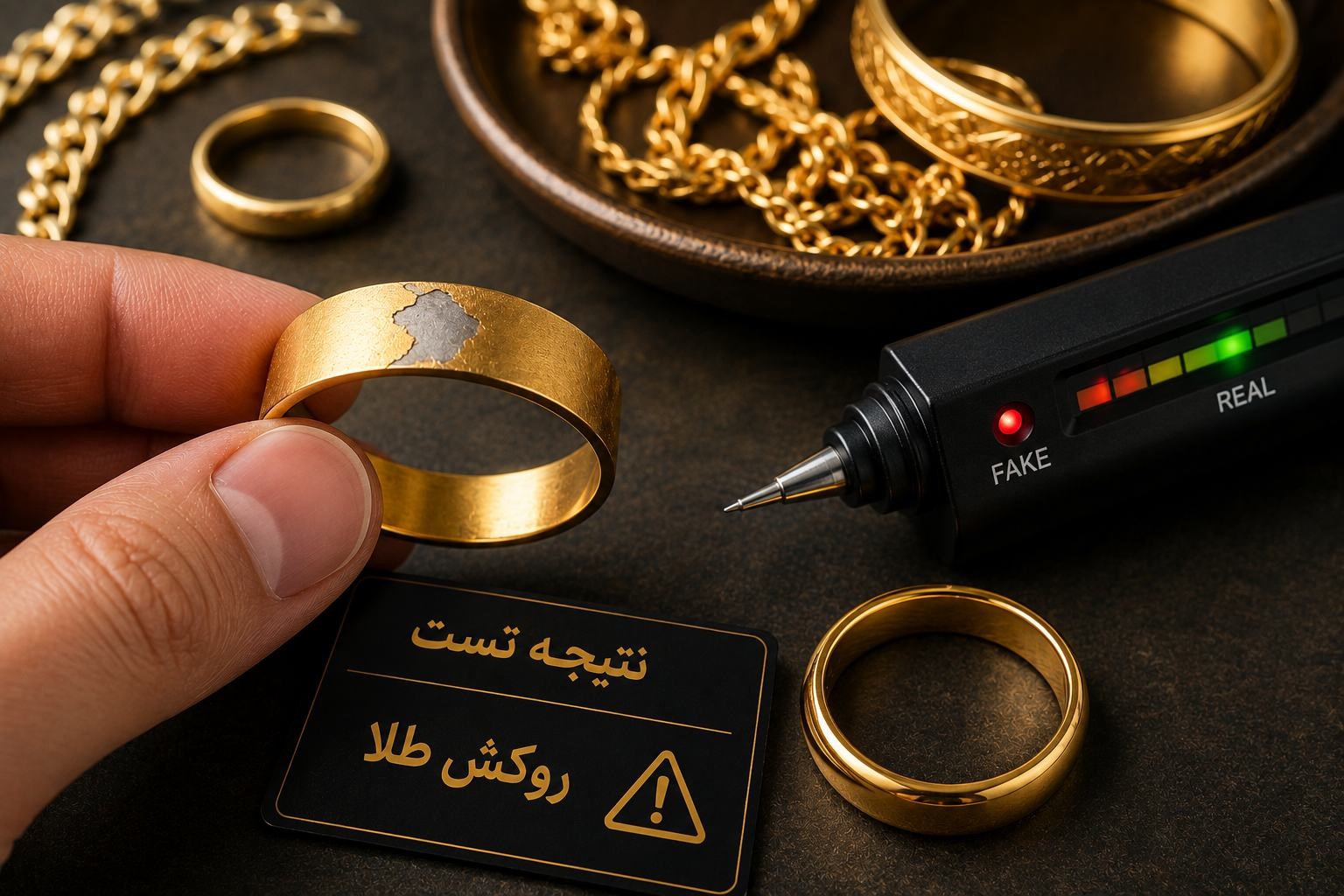 رایجترین روشهای تقلب در طلا؛ هنگام خرید مراقب چه چیزهایی باشیم؟ رایجترین روشهای تقلب در طلا؛ هنگام خرید مراقب چه چیزهایی باشیم؟