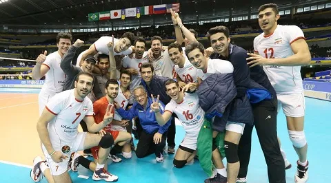 ایران، والیبال آمریکا را به زانو درآورد