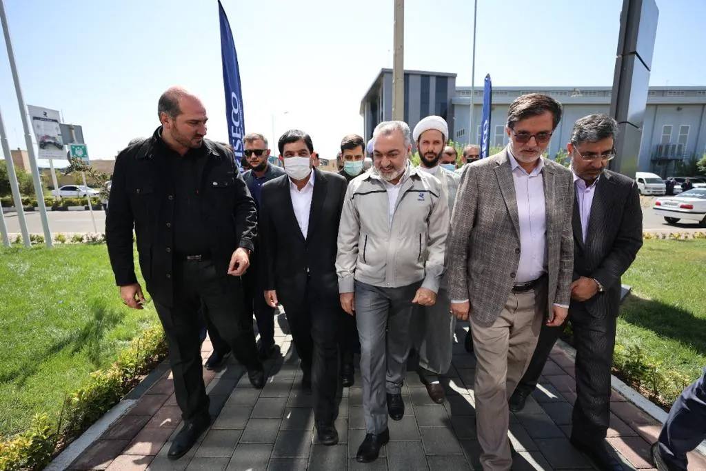 افتتاح جدیدترین دستاوردهای هلدینگ رایزکو توسط معاون اول رییس‌جمهور