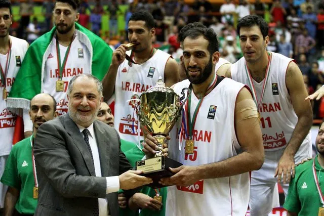 قهرمانی بسکتبال ایران در فیبا آسیا چلنج