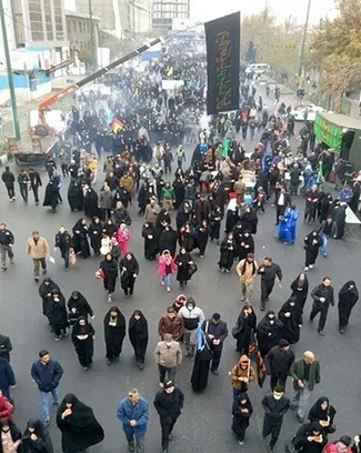 تهران؛ یکپارچه لبیک یا حسین در اربعین سید و سالار شهیدان