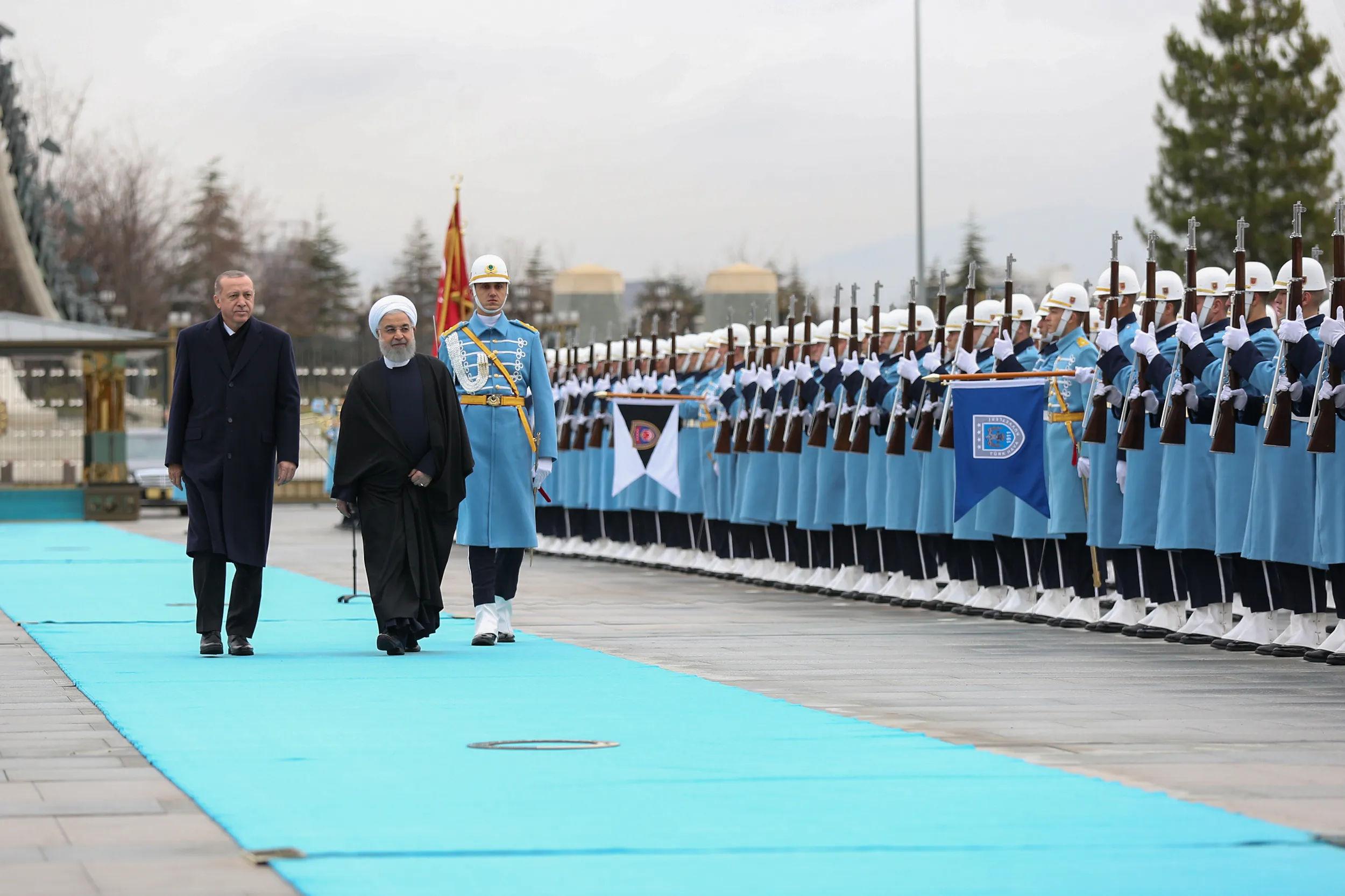 آغاز مذاکرات روسای جمهوری ایران و ترکیه