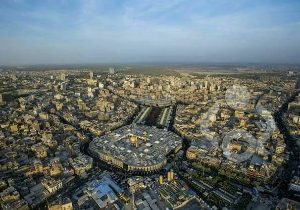تصویر هوایی از کربلا