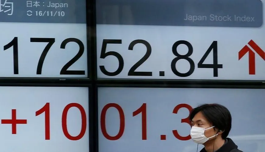 Asia stocks cap fifth month of gains on China relief; sterling slips