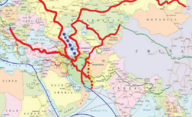 ایران در آستانه حذف از راه ابریشم