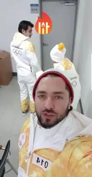 بهرام رادان مشعل‌دار المپیک شد +عکس