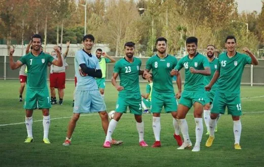 دوقلوها سوژه تمرین تیم ملی