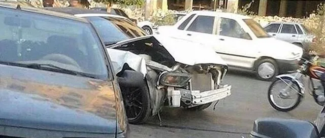 تصادف وحشتناک فورد موستانگ +عکس
